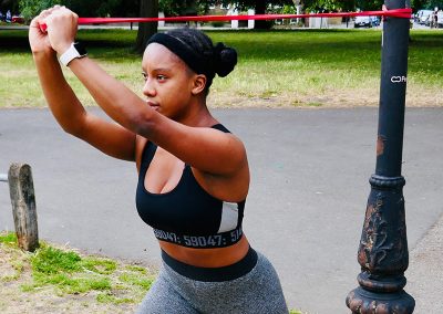 Overhead tricep extension